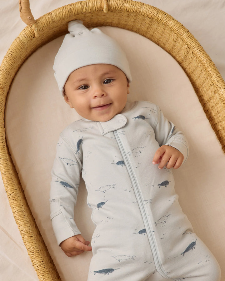 RYLEE + CRU - KIDS SLEEPER NARWHAL