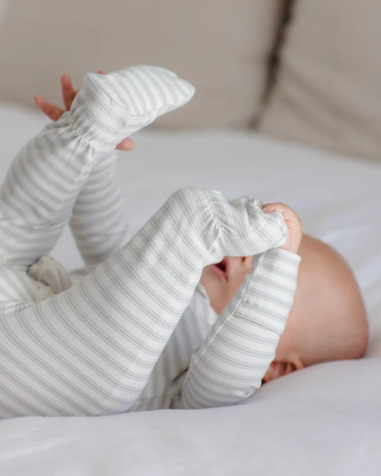 QUINCY MAE - ZIP LS SLEEPER FOOTIE