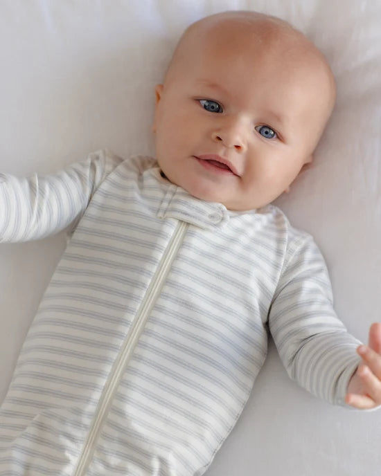 QUINCY MAE - ZIP LS SLEEPER FOOTIE