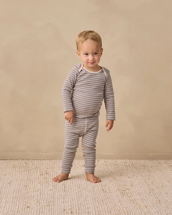 QUINCY MAE - RIBBED TEE + LEGGING SET