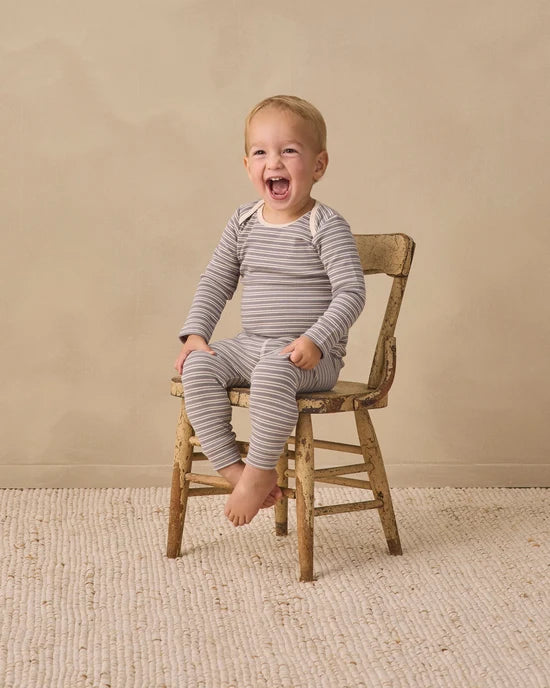 QUINCY MAE - RIBBED TEE + LEGGING SET