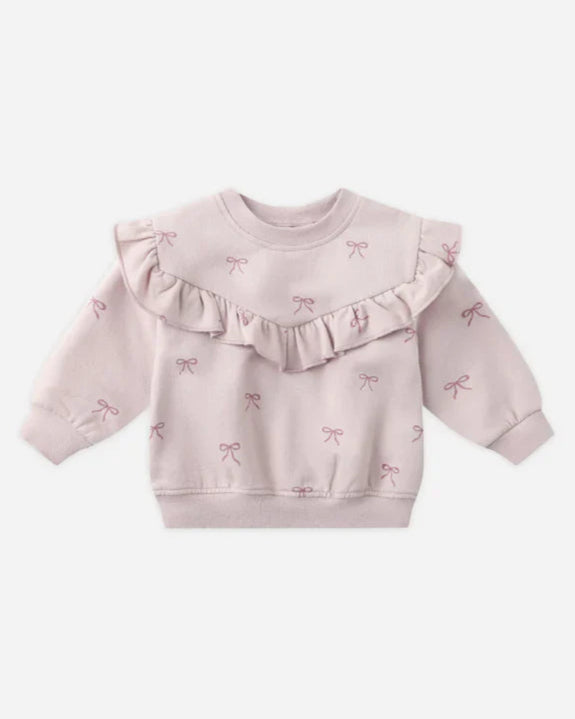 RYLEE + CRU - Relaxed Fleece Sweatshirt Bows