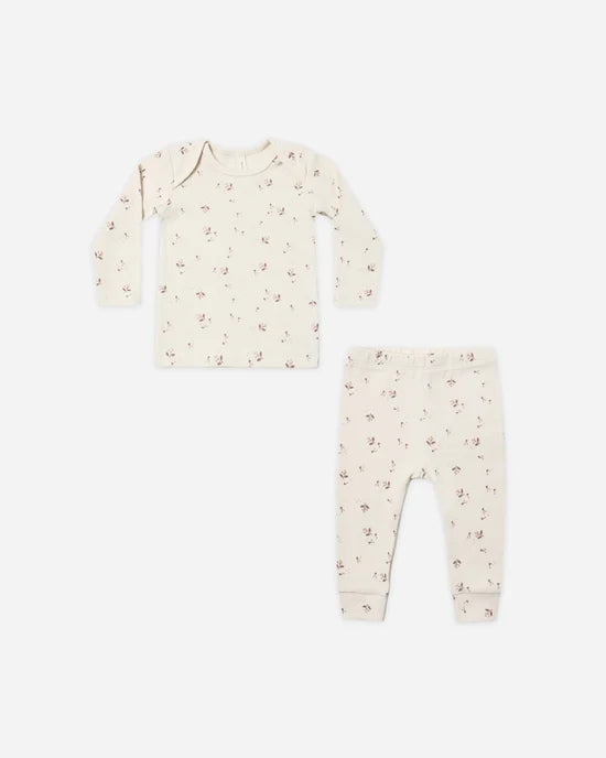 QUINCY MAE - RIBBED TEE + LEGGING SET