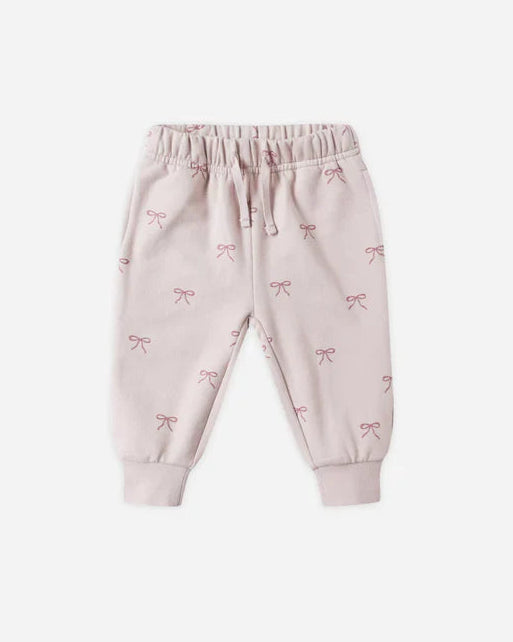 RYLEE + CRU - KIDS Relaxed Fleece Sweatpant Bows