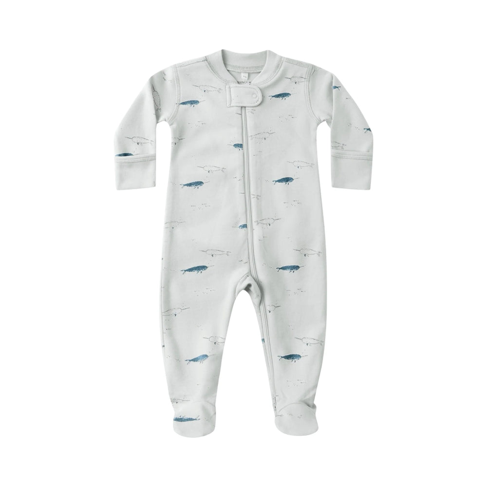 RYLEE + CRU - KIDS SLEEPER NARWHAL