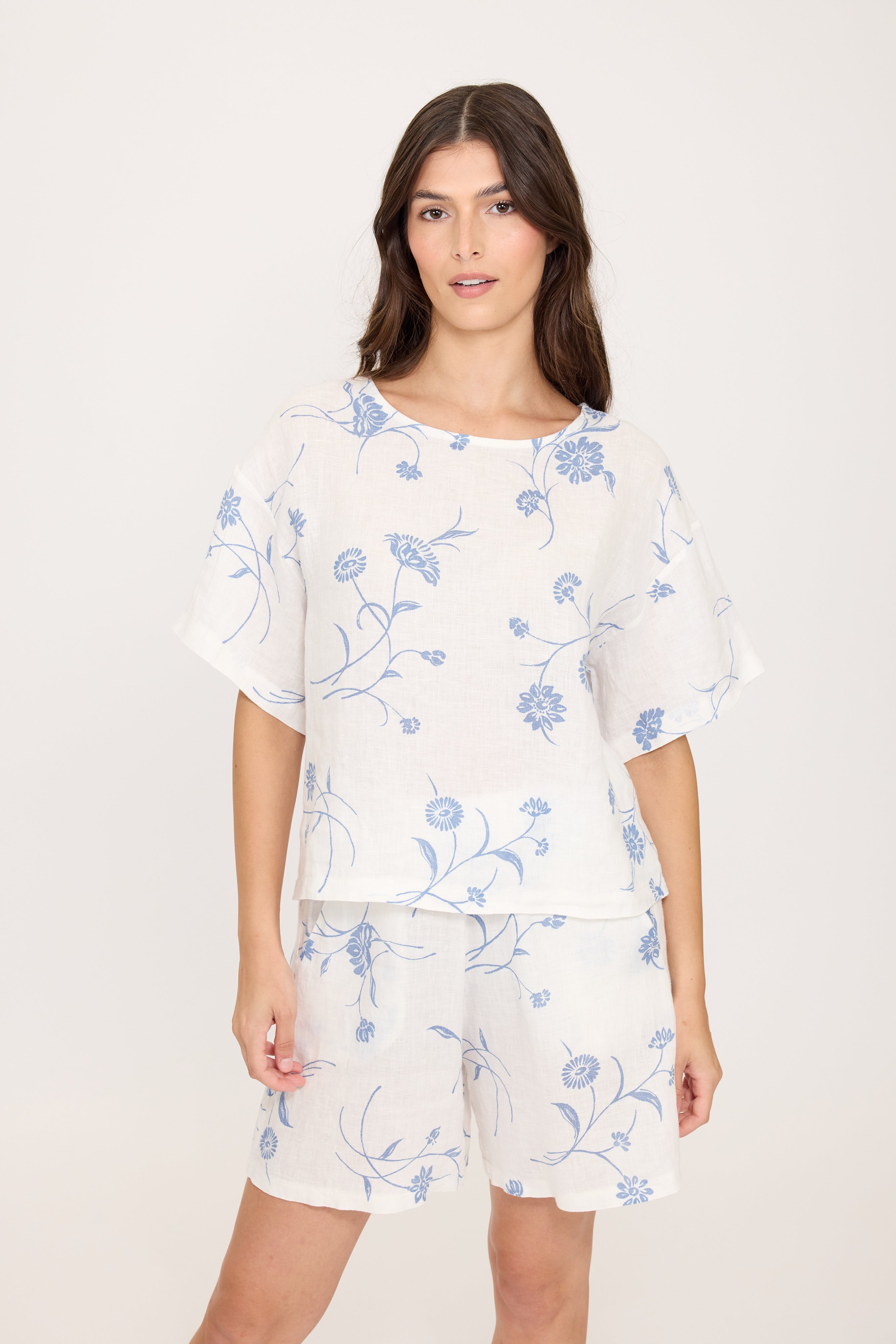 PISTACHE - LOOSE LINEN TOP