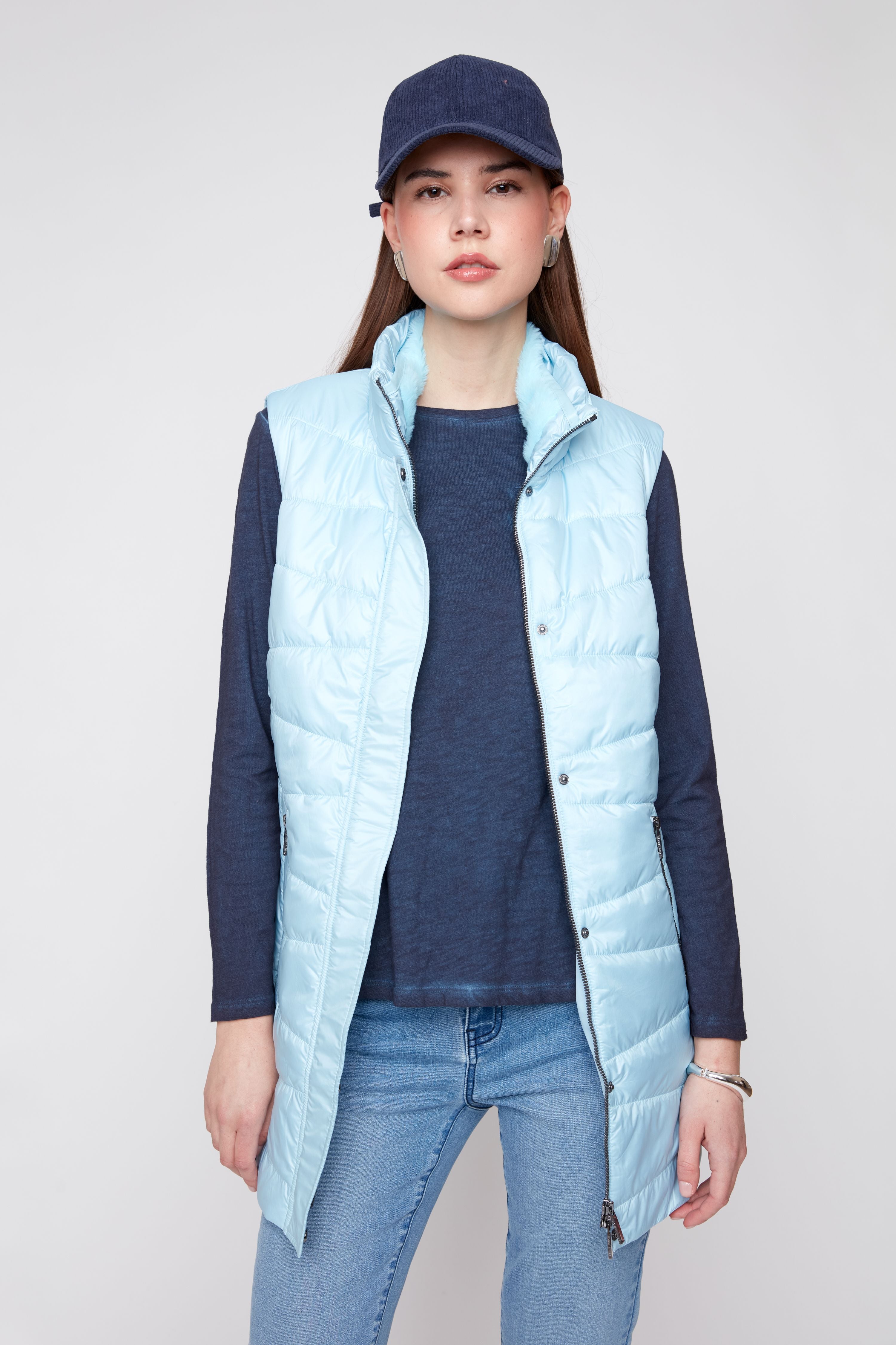 RENUAR - WOMEN'S WOVEN VEST