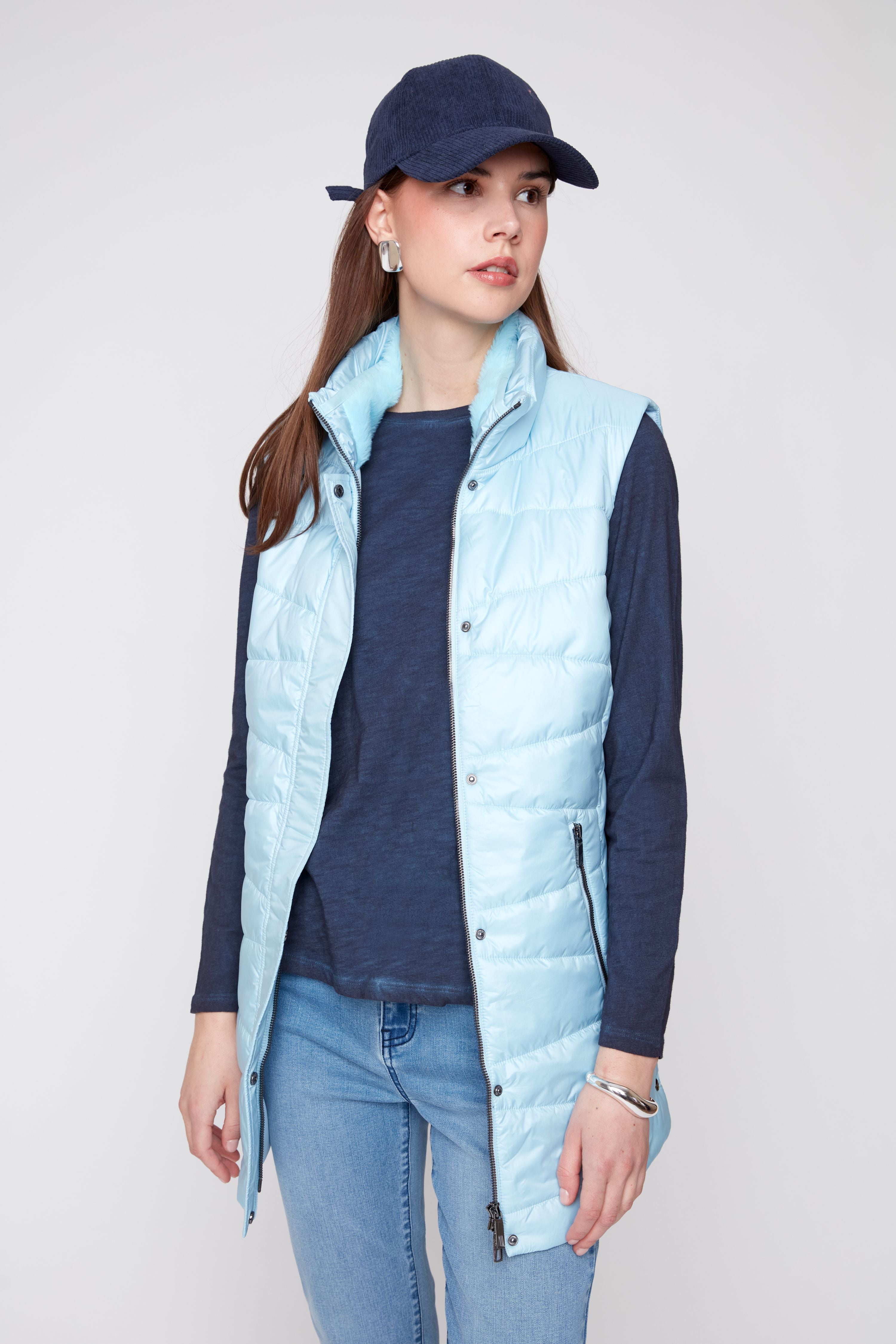 RENUAR - WOMEN'S WOVEN VEST