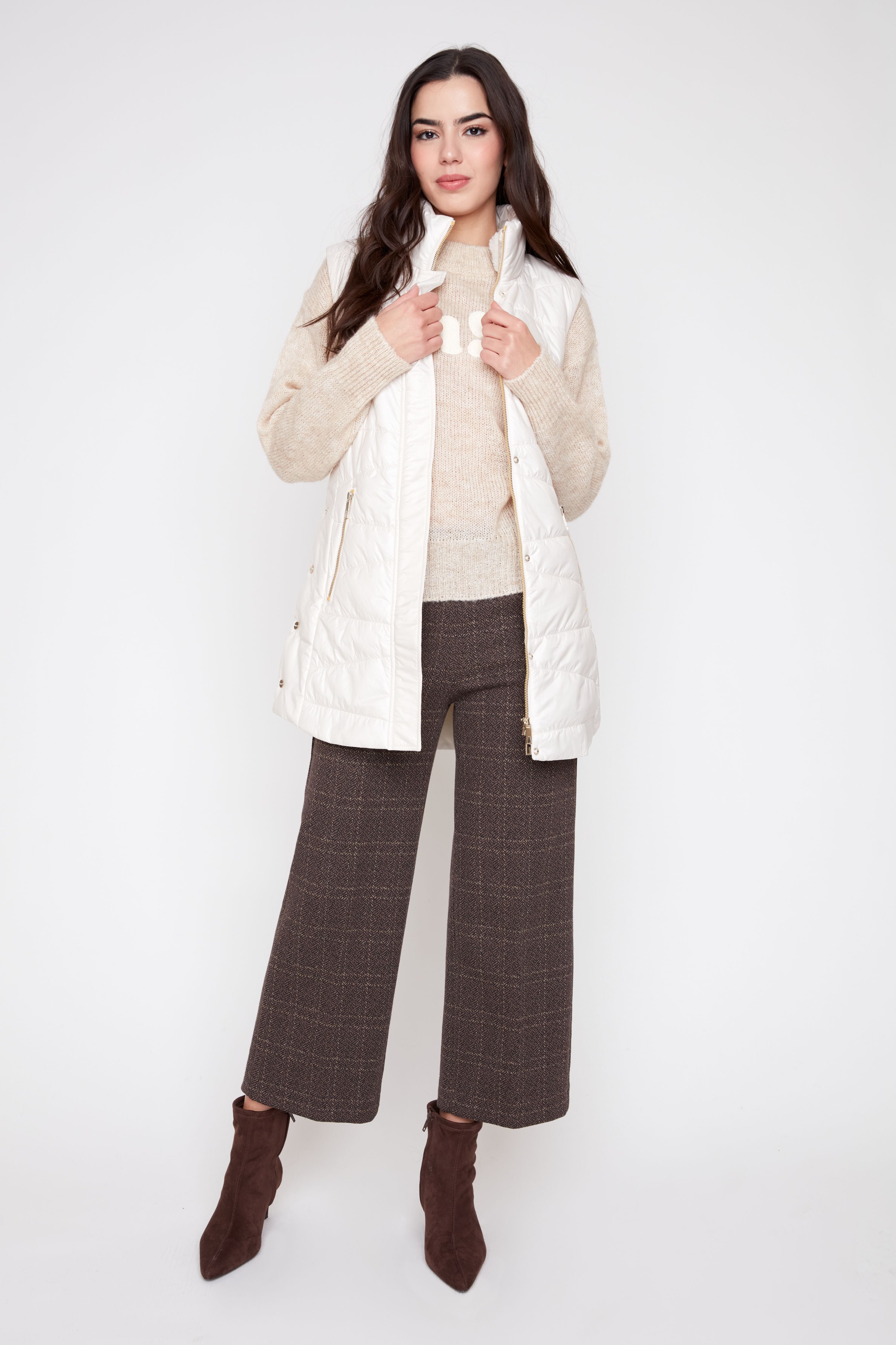 RENUAR - WOMEN'S WOVEN VEST