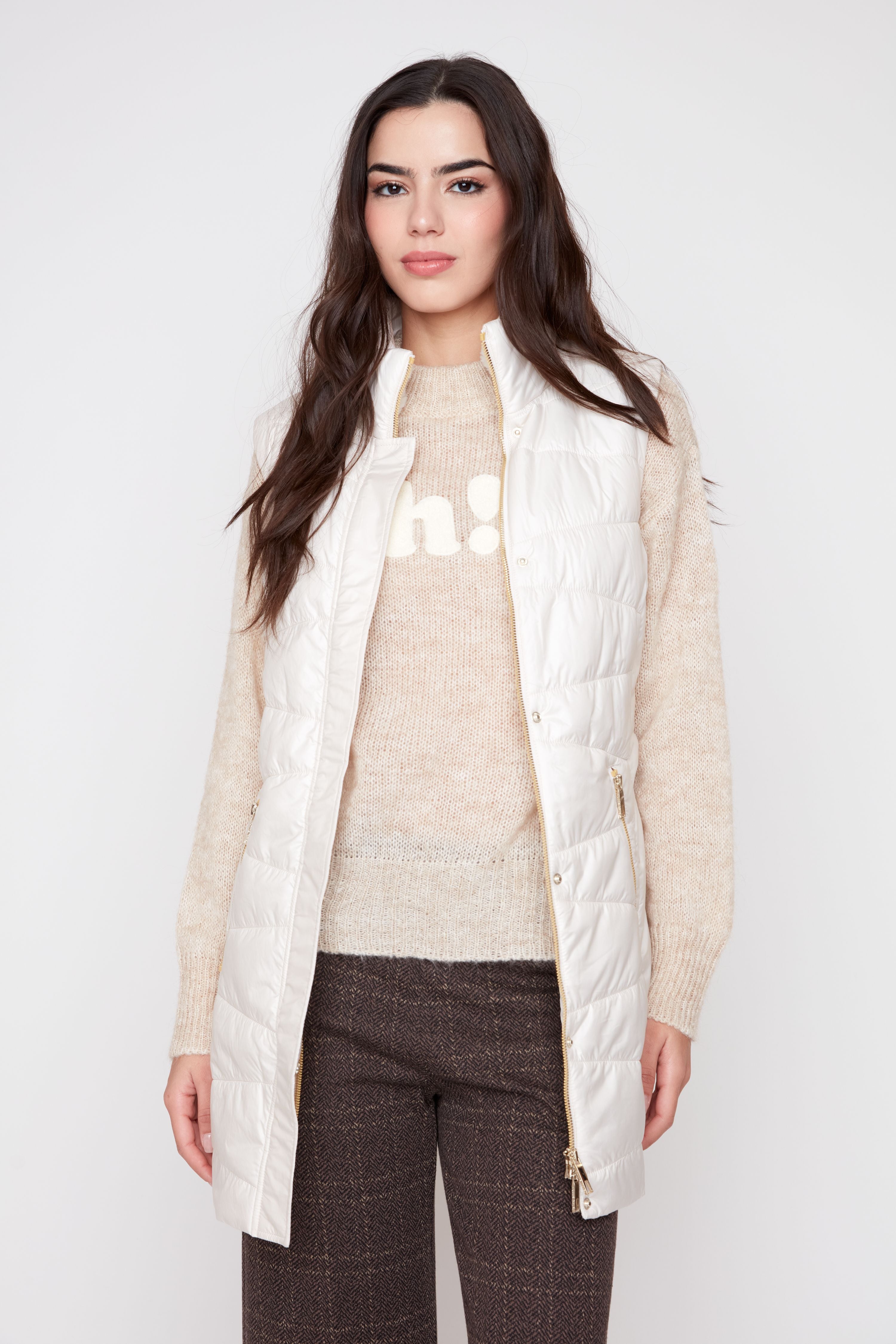 RENUAR - WOMEN'S WOVEN VEST