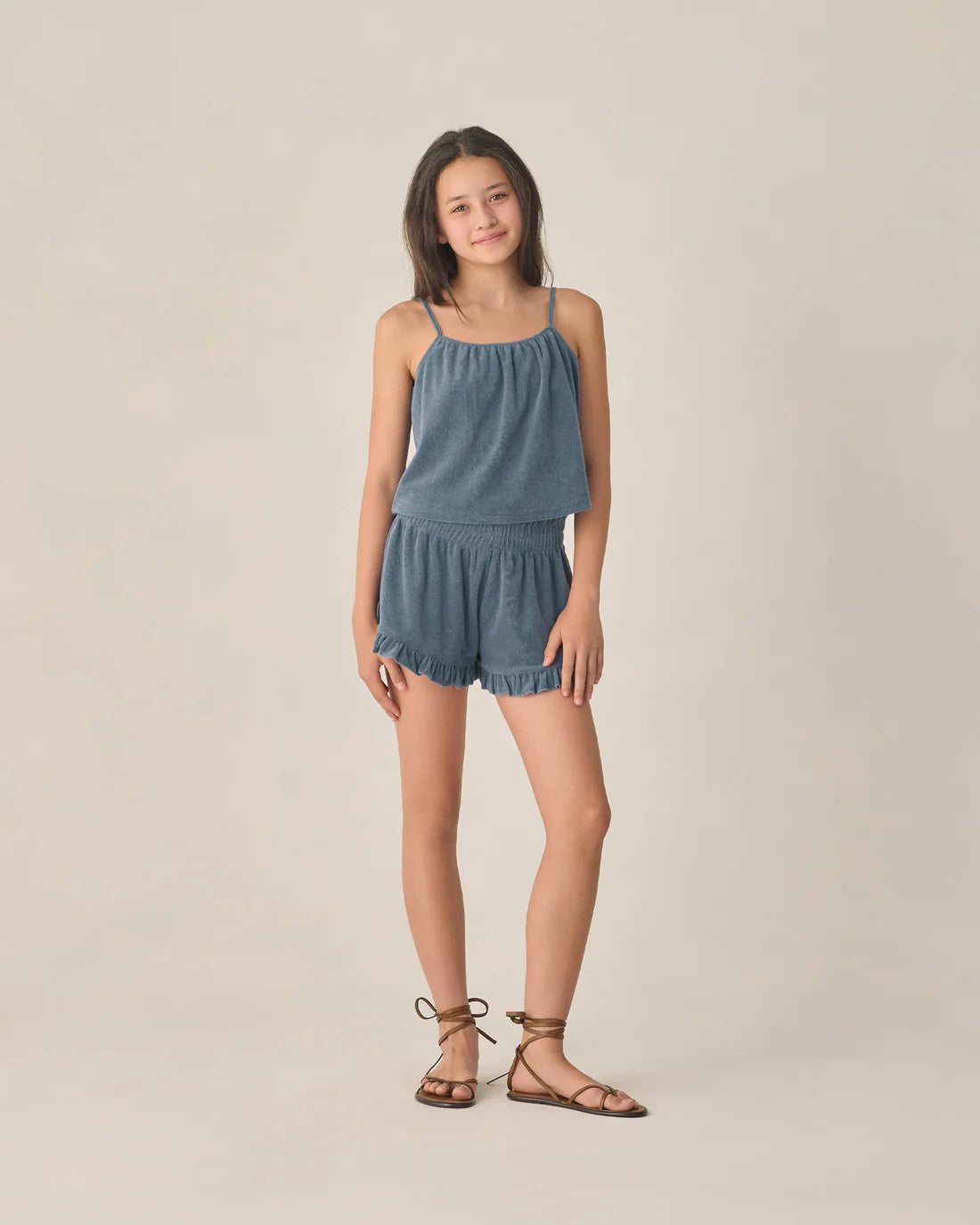 RYLEE + CRU -  TEEN FAYE SET MARINE