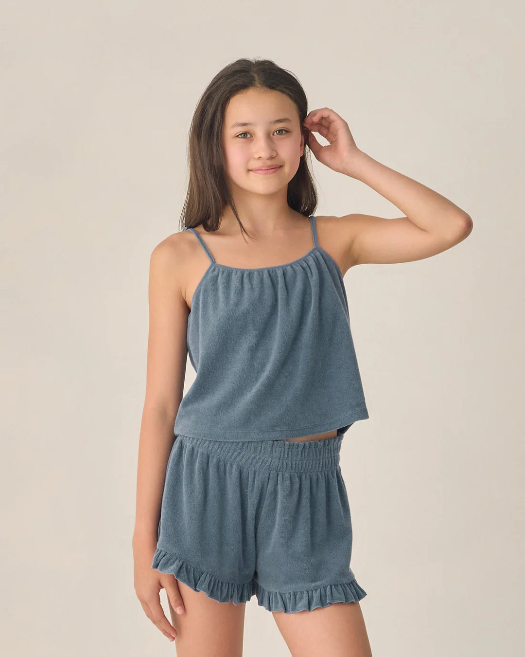 RYLEE + CRU -  TEEN FAYE SET MARINE