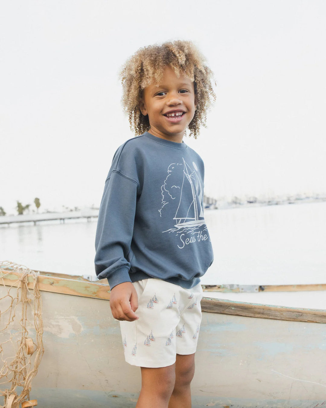 RYLEE + CRU - SWEATSHIRT SEAS THE DAY