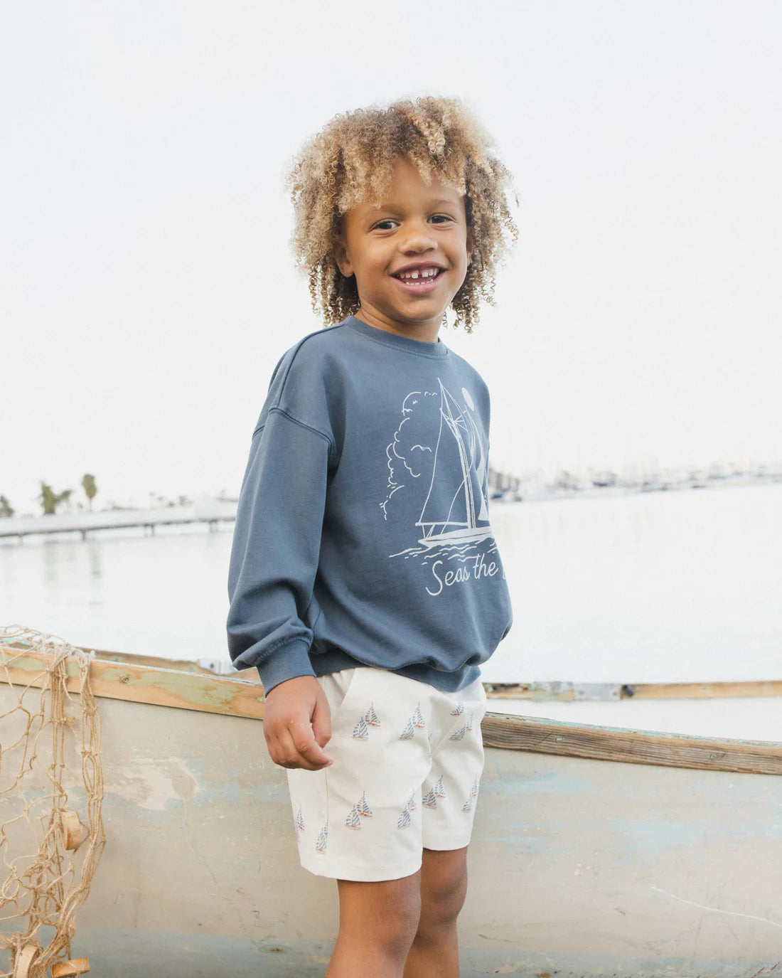 RYLEE + CRU - SWEATSHIRT SEAS THE DAY