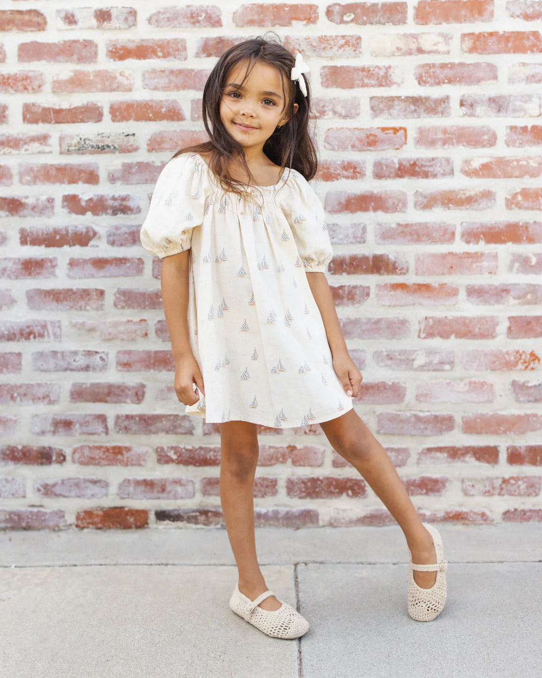 RYLEE + CRU - SABRINA MINI DRESS SAIL