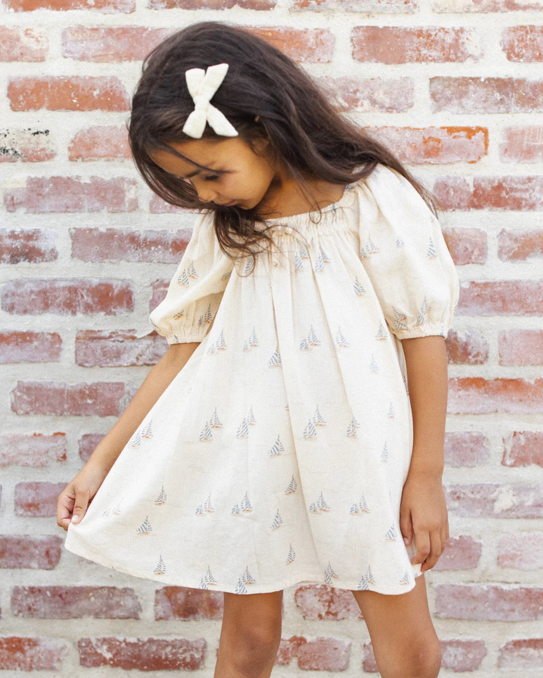 RYLEE + CRU - SABRINA MINI DRESS SAIL