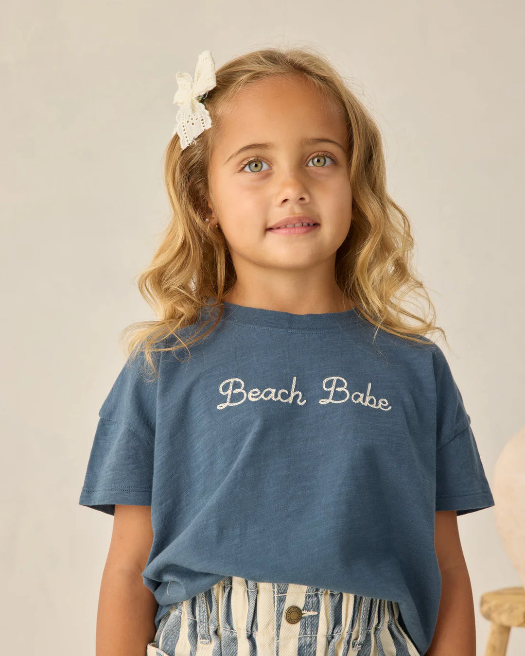 RYLEE + CRU  - BOXY TEE BEACH BABE