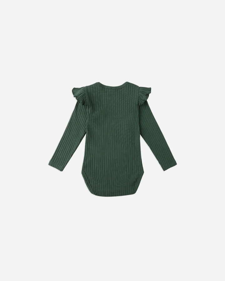 RYLEE + CRU- KIDS SHOULDER RUFFLE BODYSUIT