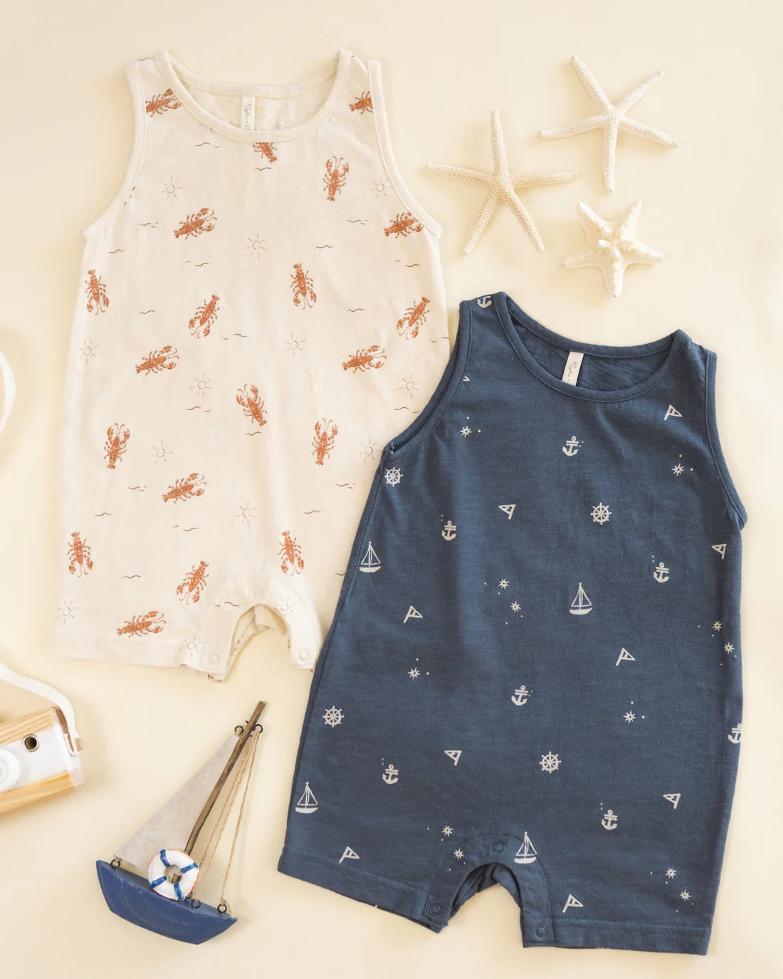 RYLEE + CRU - SLEEVELESS ONE-PIECE MARITIME