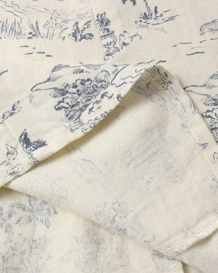 RYLEE + CRU -  TEEN IVY DRESS OCEAN TOILE