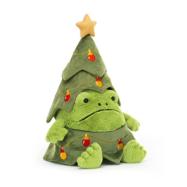 JELLYCAT - PLUSH TOY CHRISTMAS TREE RICKY RAIN FROG