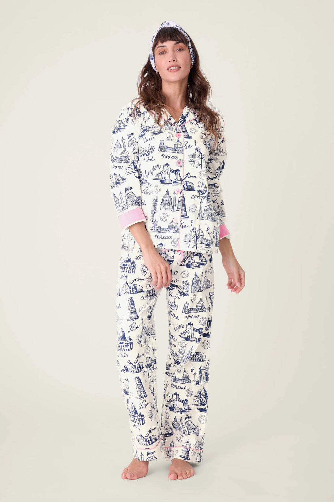 P.J. SALVAGE- WOMEN'S FLANNEL PJ SETS