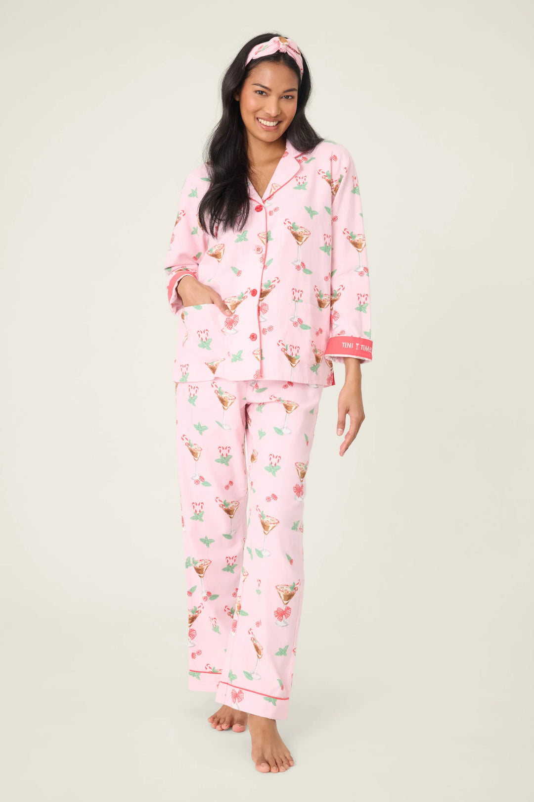 P.J. SALVAGE- WOMEN'S FLANNEL PJ SETS