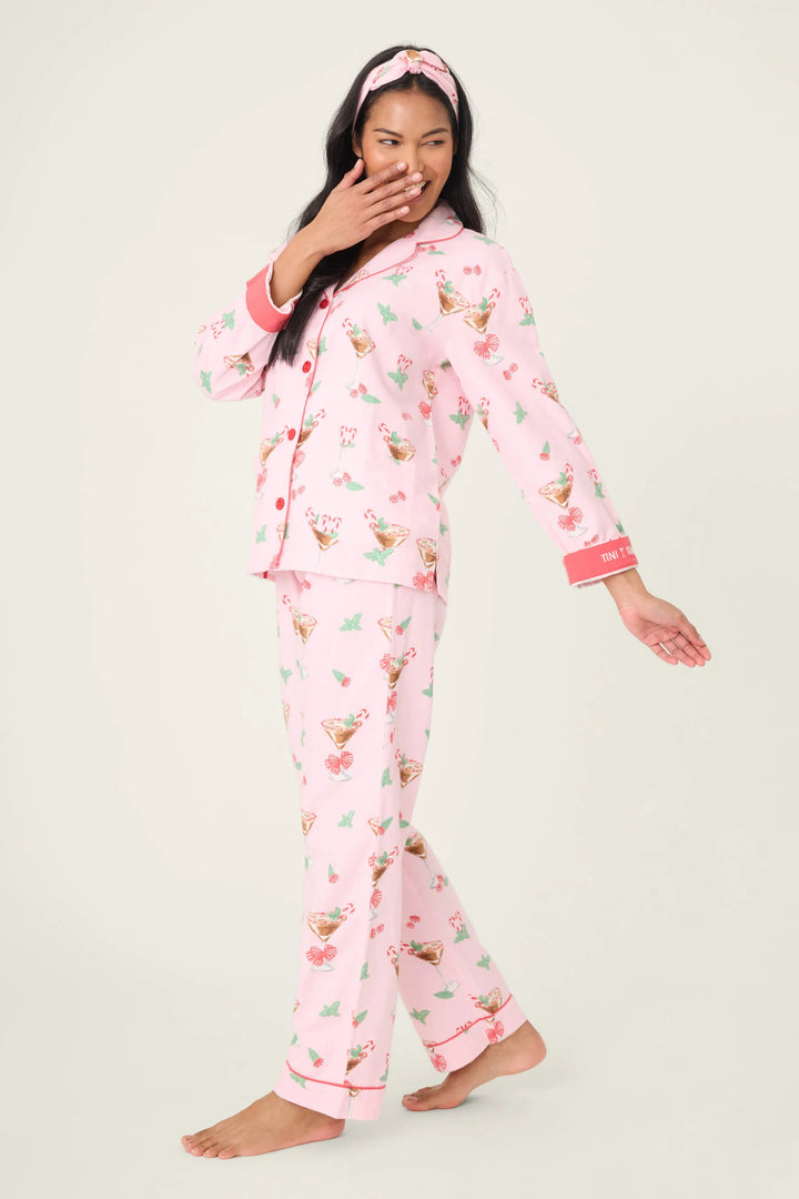 P.J. SALVAGE- WOMEN'S FLANNEL PJ SETS