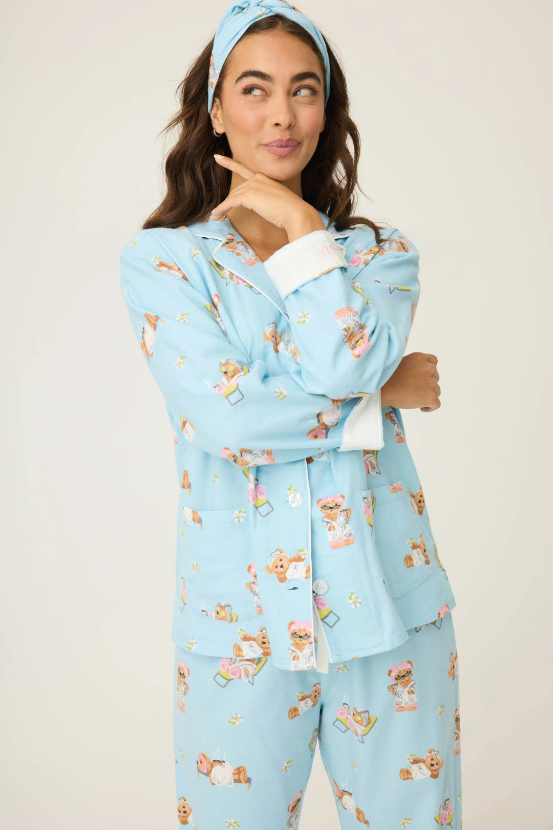 P.J. SALVAGE- WOMEN'S FLANNEL PJ SETS