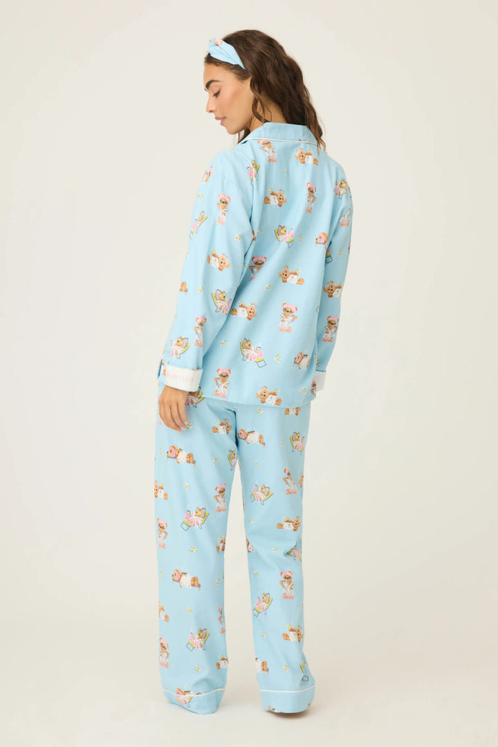 P.J. SALVAGE- WOMEN'S FLANNEL PJ SETS