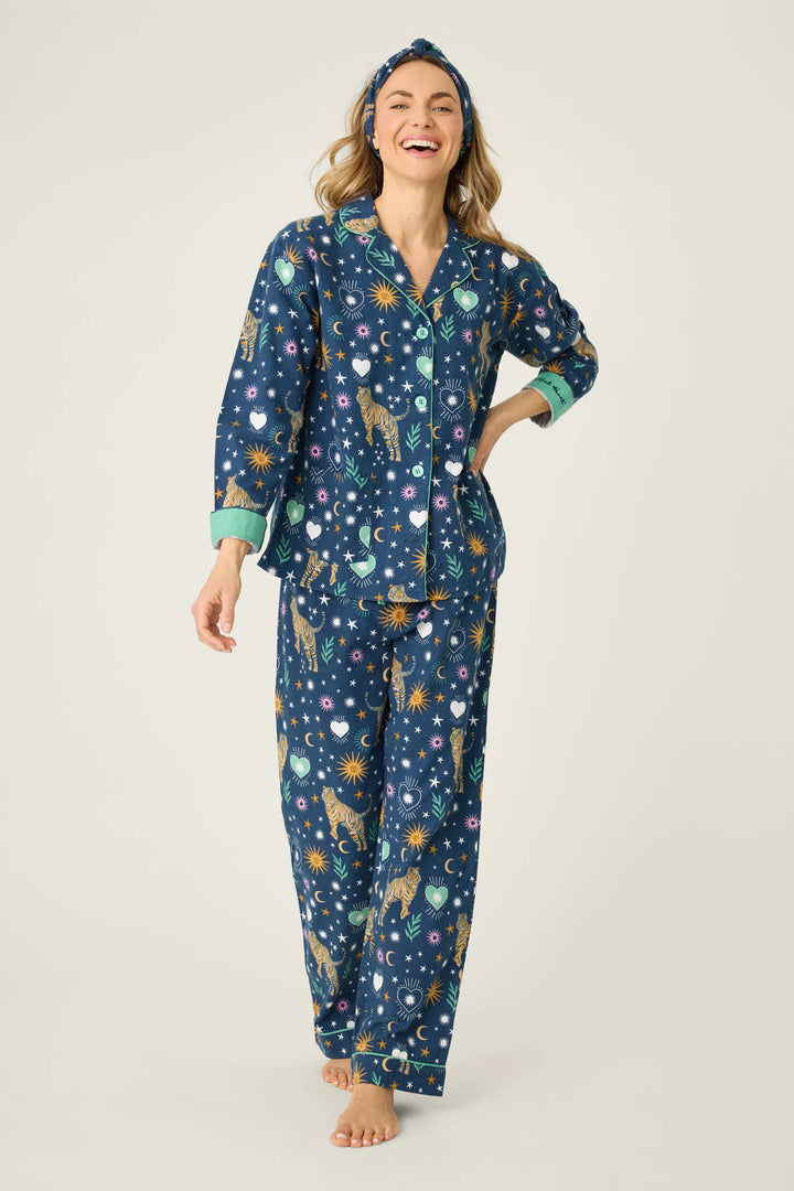 P.J. SALVAGE- WOMEN'S FLANNEL PJ SETS