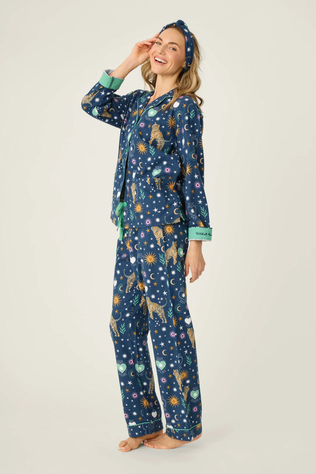 P.J. SALVAGE- WOMEN'S FLANNEL PJ SETS