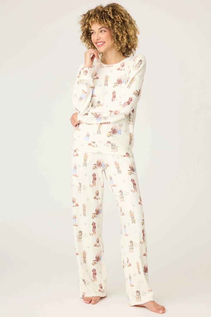 PJ SALVAGE -  PJ SET RUFF ON THE RANGE