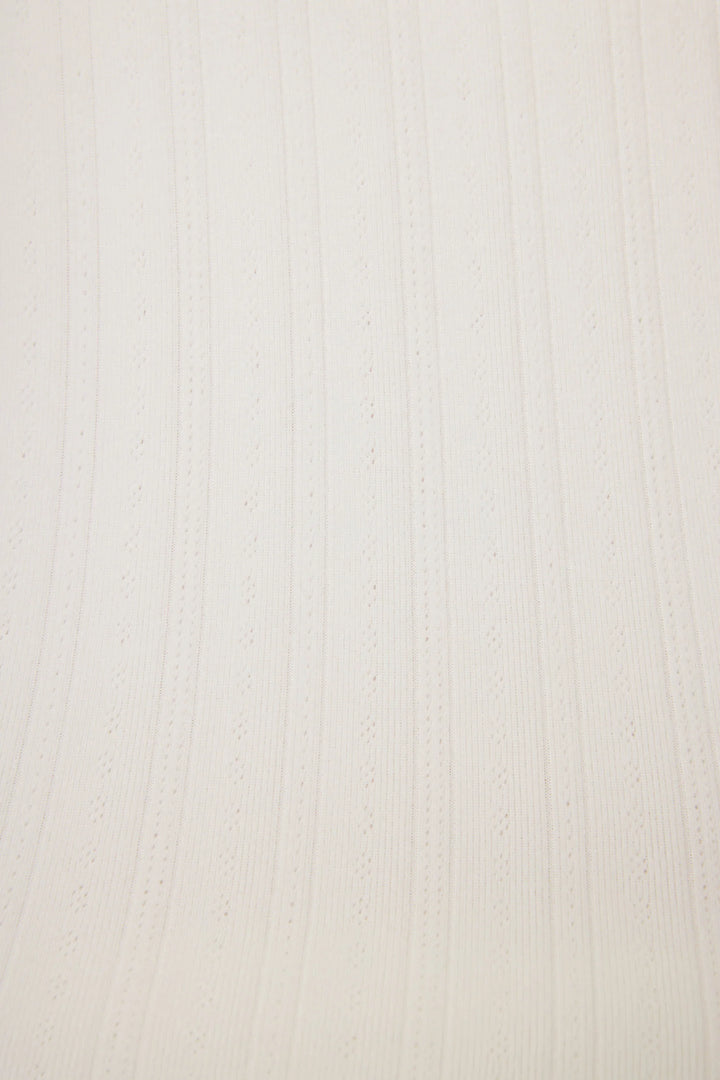 P.J. SALVAGE- WOMEN'S POINTELLE ESSENTIALS SOLID IVORY CAMISOLE