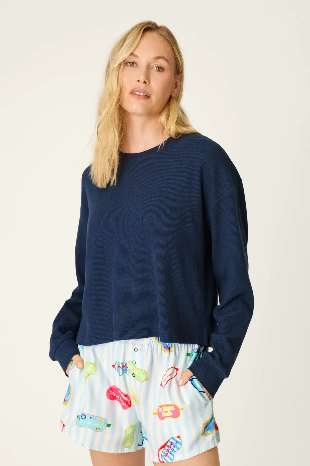 PJ SALVAGE - FLANNELS - THE SEPERATES LONG SLEEVE