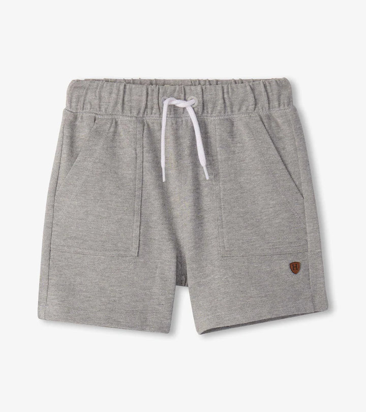 HATLEY- KIDS ATHLETIC GREY RELAXED SHORT