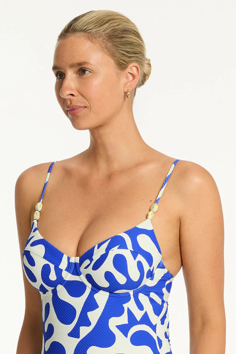 SEA LEVEL - SEASCAPE BALCONETTE ONE PIECE
