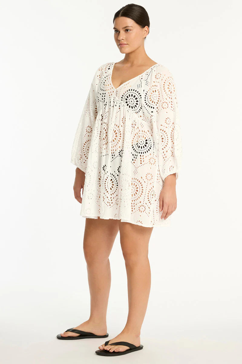 SEA LEVEL - WOMEN'S IBIZA BOHO SHORT DRESS