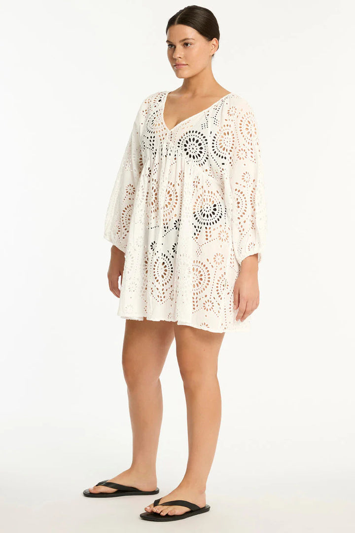 SEA LEVEL - WOMEN'S IBIZA BOHO SHORT DRESS