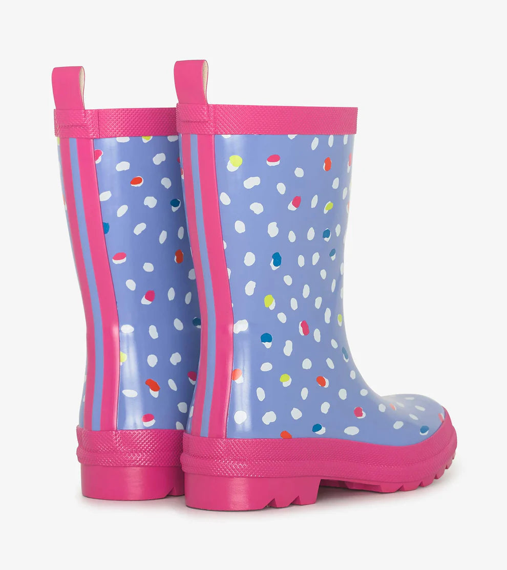 HATLEY- KIDS LOTS OF DOTS RAIN BOOT