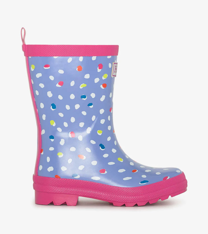 HATLEY- KIDS LOTS OF DOTS RAIN BOOT