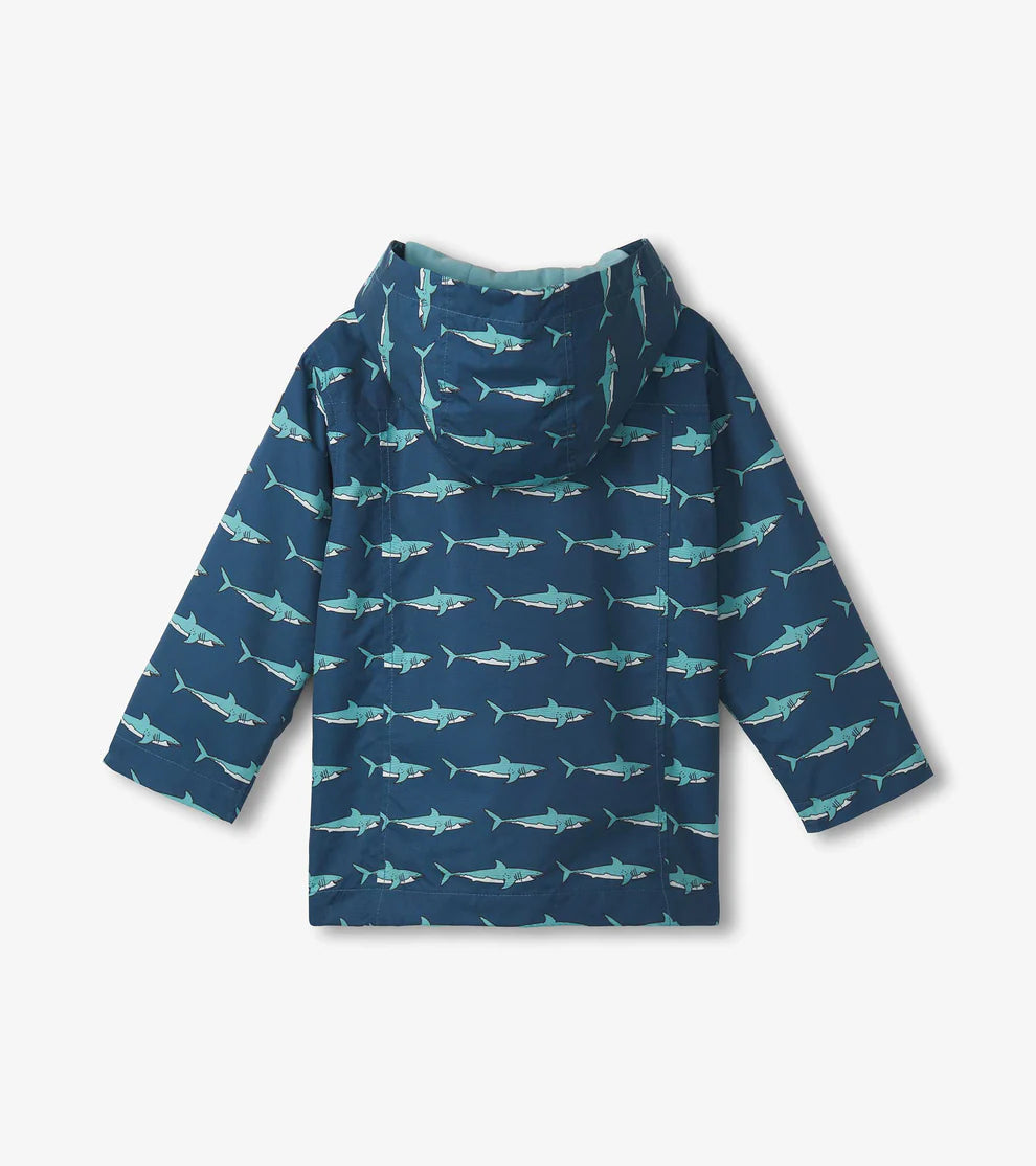 HATLEY- KIDS SHARK TANK RAIN JACKET