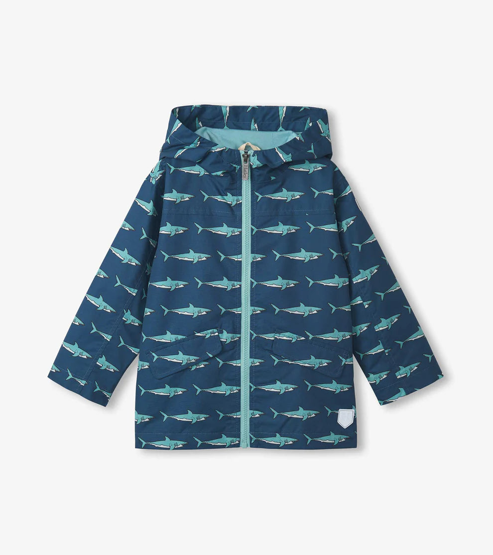 HATLEY- KIDS SHARK TANK RAIN JACKET