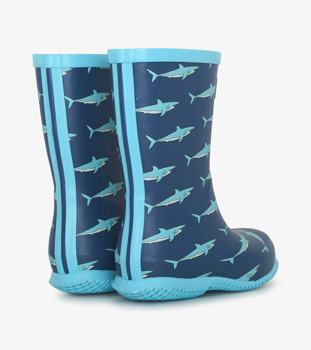 HATLEY- KIDS SHARK TANK PACKABLE RAIN BOOT