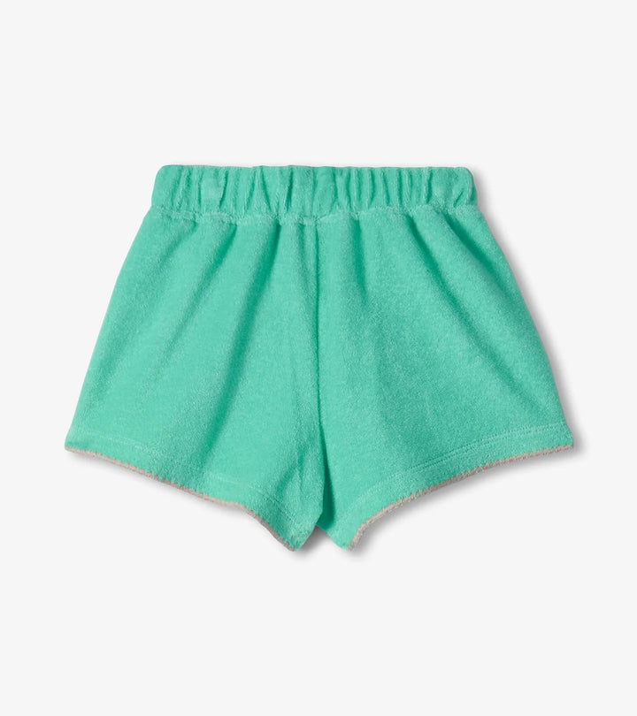 HATLEY -  KIDS BLOSSOM EYELET TRIM TEE AND SHORT SET