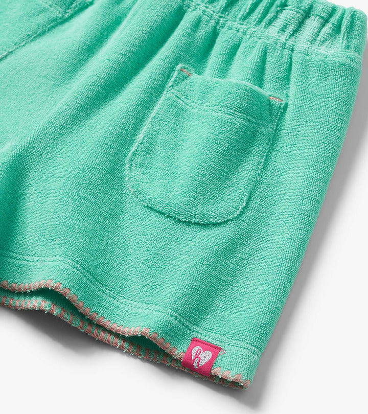 HATLEY -  KIDS BLOSSOM EYELET TRIM TEE AND SHORT SET