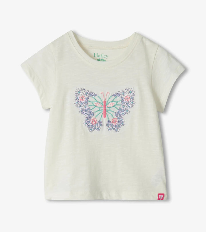 HATLEY -  KIDS BUTTERFLY TEE AND LEGGING SET