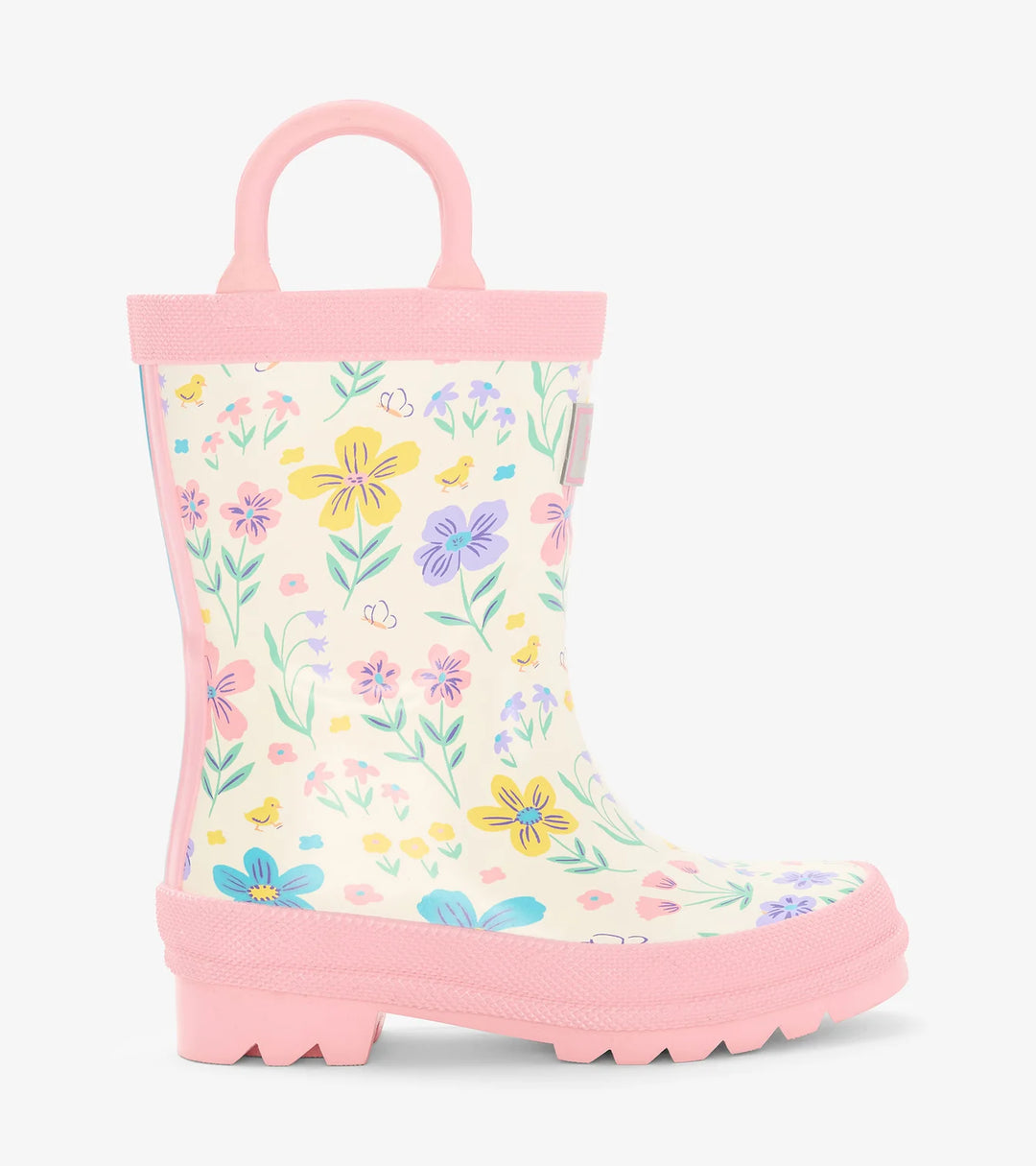 HATLEY -  KIDS LITTLE GARDEN CHICKS RAIN BOOTS WITH HANDLES