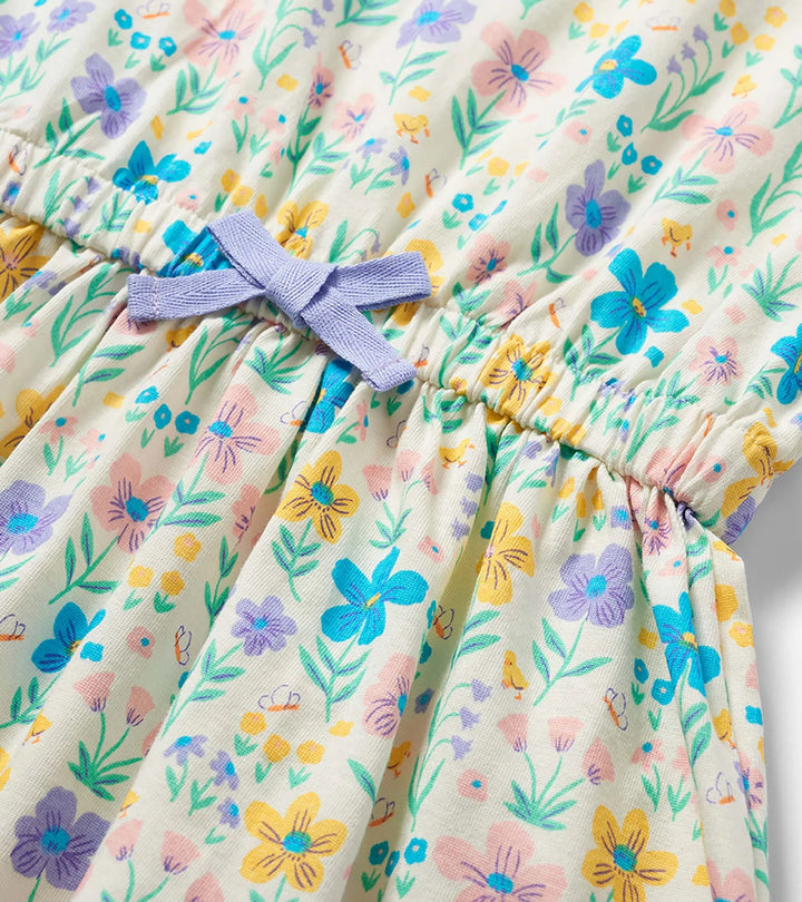 HATLEY -  KIDS LITTLE GARDEN CHICKS SHORT SLEEVE DRESS