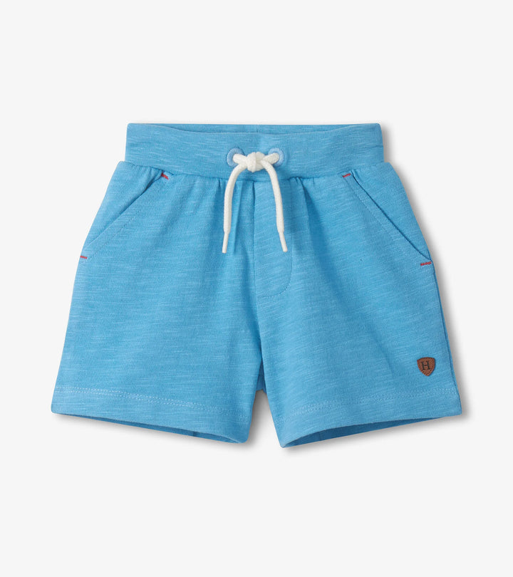 HATLEY -  KIDS NIAGARA BLUE PULL-ON SHORTS